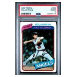 1980 TOPPS #580 NOLAN RYAN PSA 2