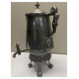 1868 Rare Antique Silverplate w/figural - Marked