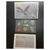 Lot(6)1995 Royal Canadian Uncirculated Mint