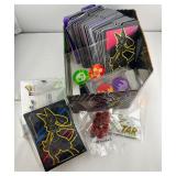 Pokemon Dividers and sleeves w/collectors tin