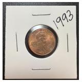 1993 Lincoln Penny
