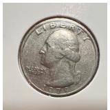 1979 Liberty Washington Quarter No Mint Mark -Rare