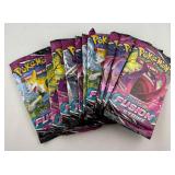 Lot (10) Pokemon Pack trading cards-opened