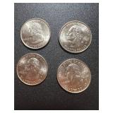 Lot (4) State Quarters