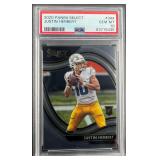 2020 PANINI SELECT #344 JUSTIN HERBERT PSA 10