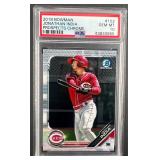 JONATHAN INDIA 2019 BOWMAN PROSPECTS CHROME PSA 10