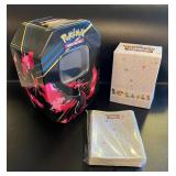 Pokemon Galarian Moltres Tin w/ Sealed Pokemon Fir
