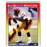 1990 Darrell Thompson Score 1990 Rookie #636