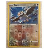 Starly Reverse Holo Common 110/159 SWSH Crown Zeni