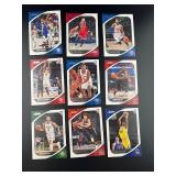 Lot (9) 2020-21 Panini Absolute Basketball