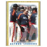 1987 Astros Leaders Topps #531