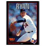 1993 Nolan Ryan Leaf Triple Play #96