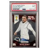 WAYNE ROONEY 2014 PANINI PRIZM WORLD CUP PSA 9