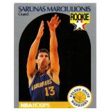 1990 Sarunas Marciulionis NBA Hoops Rookie #115