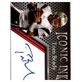 Tom Brady Iconic Ink Auto Edition