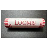 Loomis Roll of Uncirculated Lincoln Shield Pennies