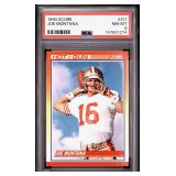 1990 SCORE #311 JOE MONTANA PSA 8
