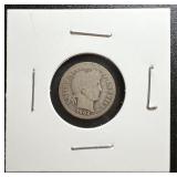 1902 Silver Barber Dime