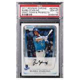 BUBBA STARLING 2011 BOWMAN DRAFT PROSPECTS PSA 10