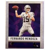 Fernando Mendoza 2026 NFL Draft rookie promo Las