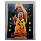 Kobe Bryant 2020 GOAT Tribute promo card