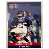 1990 Pro Set Lawrence Taylor #231