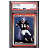 1990 SCORE #330 BO JACKSON PSA 9