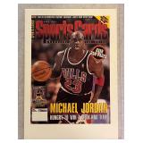 Michael Jordan Sports Card Magazine promo card