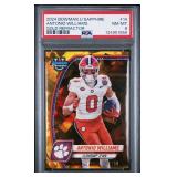 ANTONIO WILLIAMS 2024 BOWMAN SAPPHIRE GOLD PSA 8