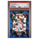 DEANDRE AYTON 2023 PANINI PRIZM BLUE ICE PSA 7