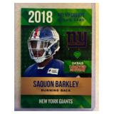 Saquon Barkley 2018 Rookie Phenoms Giants rookie