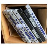 Lot (7) 3 ring binders NEW