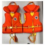 Lot(2) Floaters by Mustang Child Life Jackets