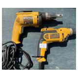 DEWALT SET OF 2 POWER TOOLS
