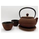 Teavana Cast Iron Hobnail Tea Set Japan