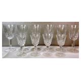 10 Waterford Crystal Lismore Glasses