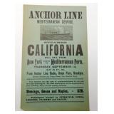 Anchor Line Steamer California Broadside