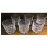 6 Waterford Lismore Old Fashion Rocks Glasses