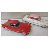 Tin Frictioin Chevrolette Corvette & Voiture Sedan