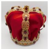 Jeweled King or Queen Royal Crown