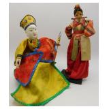 Asian Dolls Geisha & Tang Ceng Puppet