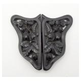 Victorian Nouveau Gutta Perchia Mourning Buckle