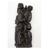 African Makonde Family Tree of Life Totem Carving