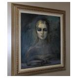 Federico Spoltore 'Gloria' Oil on Canvas Painting