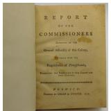 1774 Report of The Commissioners PA Colony Dispute