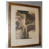 Bessie Pease Gutmann Lithograph The Butterfly