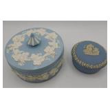 Wedgwood Queens Ware Jasperware Trinket Boxes