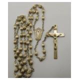 vtg Sterling Silver DiRoma Rosary