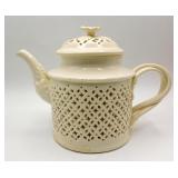 Leedsware England Classical Creamware Teapot