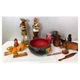 Wood Carvings & Paper Mache Figures